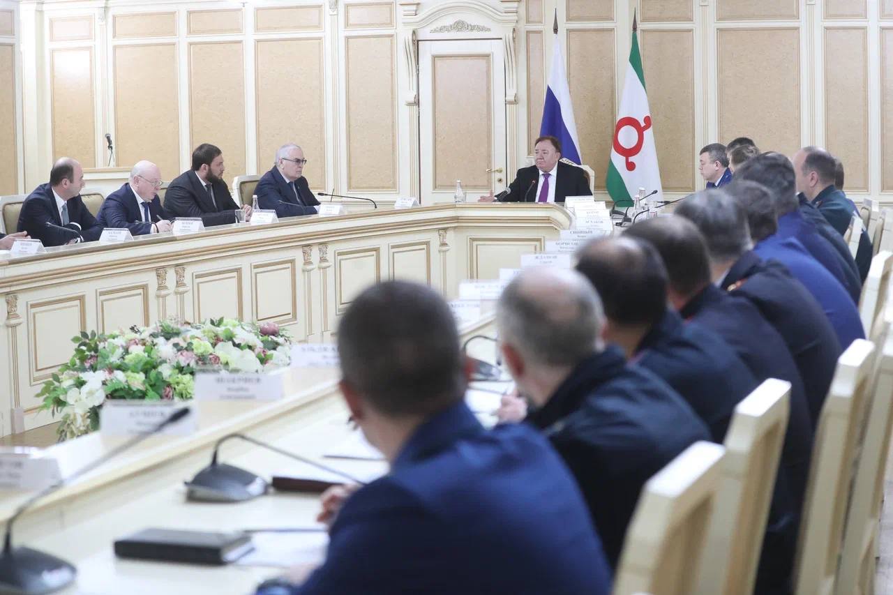 Заседание координационного совещания по обеспечению правопорядка прошло в Магасе 