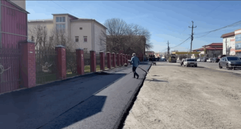 В Назрани Ингушетии активно благоустраивают городские пространства