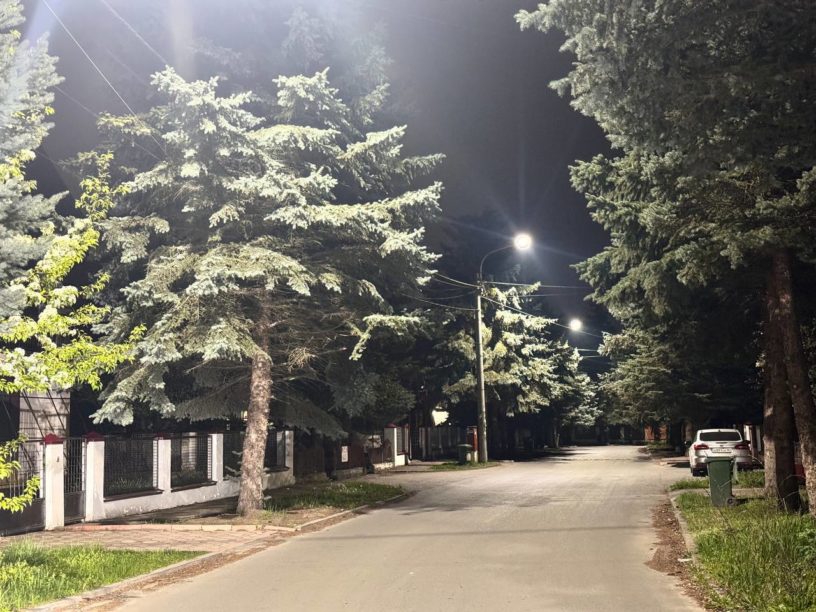 В поселке Таргим города Назрань устранили проблему некачественного освещения