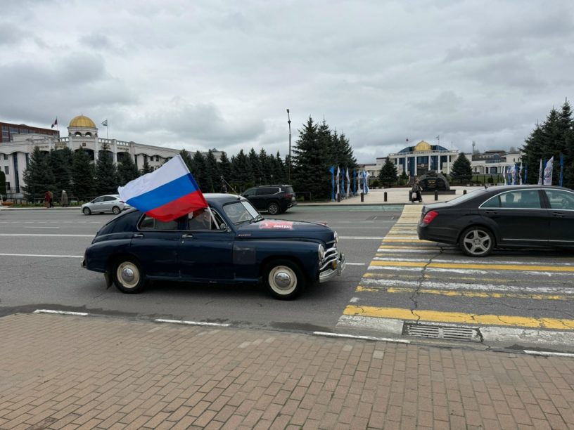В Ингушетии провели автопробег в преддверии акции «Диктант Победы»