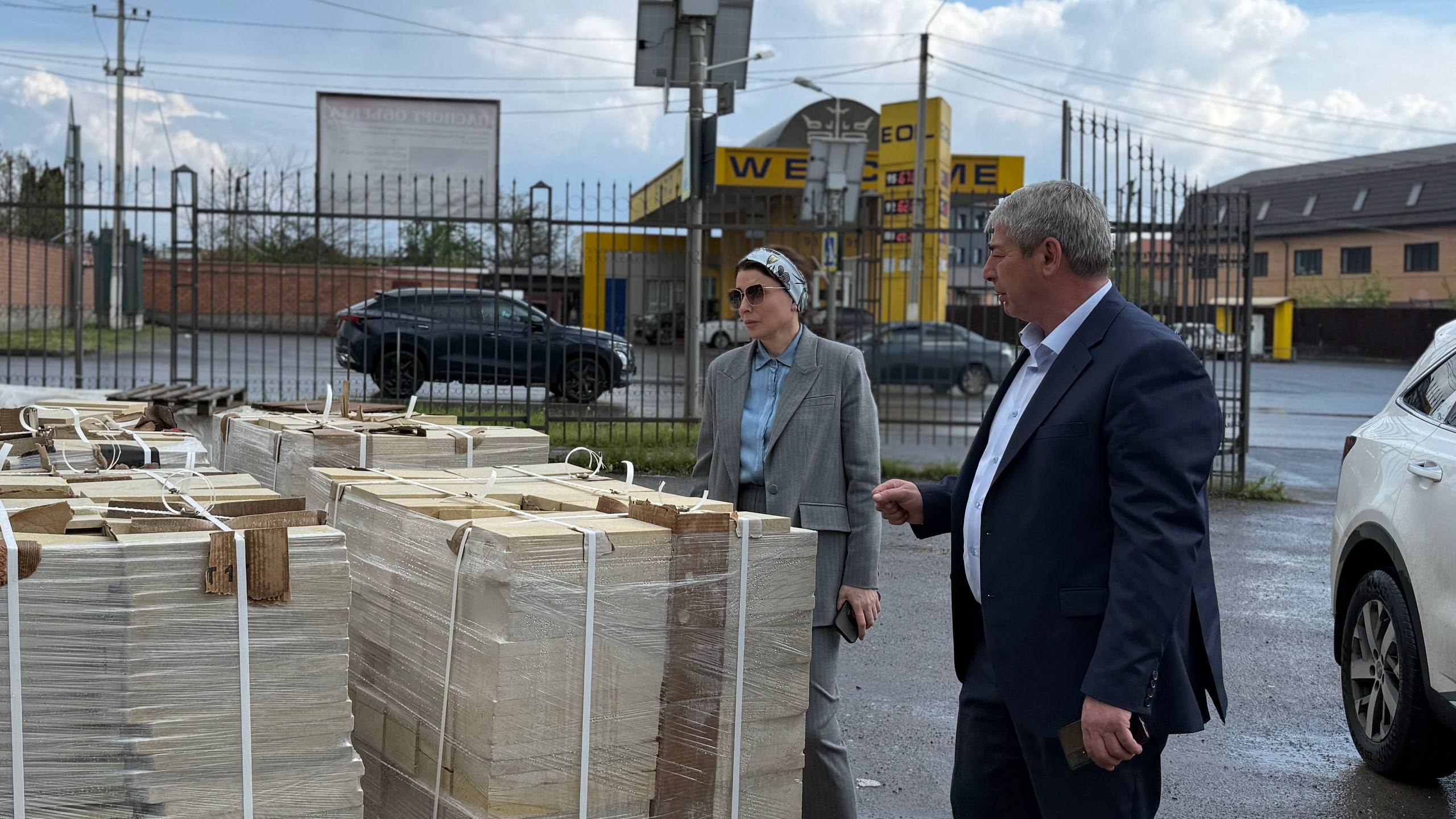 Министр культуры Ингушетии посетила стройплощадку молодёжного театра