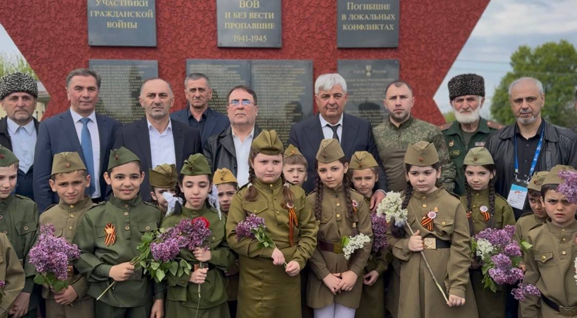 Открытие аллеи памяти прошло в селе Инарки Ингушетии