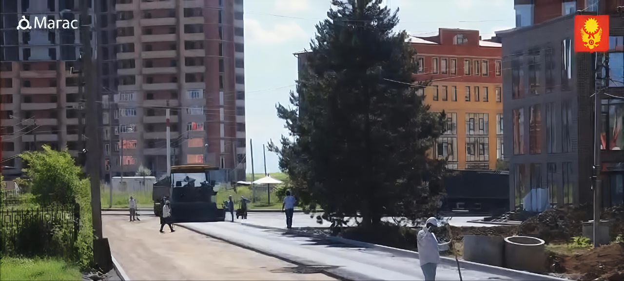 Строительство подъездной дороги к школе и детсаду завершается в Магасе