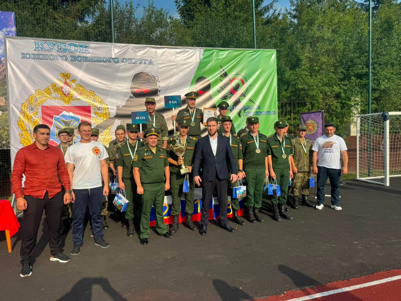 Кубок Южного военного округа по тактическому двоеборью разыграли в Магасе Кубок Южного военного округа по тактическому двоеборью разыграли в Магасе