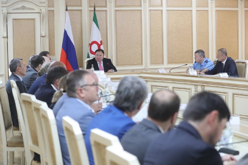 Глава Ингушетии провел заседание Оперативного штаба 