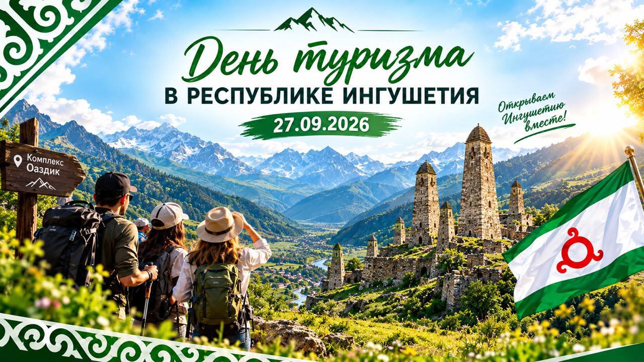В Джейрахском районе отметят Всемирный день туризма В Джейрахском районе отметят Всемирный день туризма