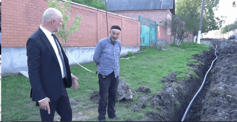 В Назрани проводится планомерная работа по обновлению сетей водоснабжения