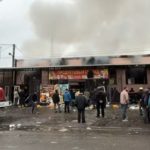 В селе Плиево Ингушетии при пожаре в магазине спасли человека